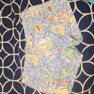 Lilly Pulitzer Get Nauti Shorts Size 0